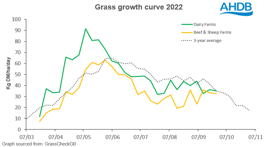 Grass growth 06 10 2022